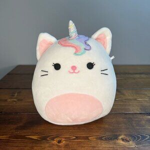 Squishmallows Luxe The Caticorn Glitter Horn Rainbow Tail plush stuffed animal